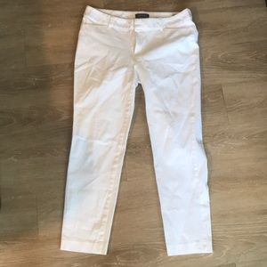 Old Navy - pixie style / mid rise white capris